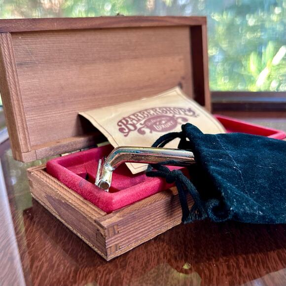 Vintage Franklin Toiletry Co. Barbershop Luxury Razor in Original Wooden Box - Picture 6 of 11